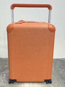 Louis vuitton original epi leather horizon 55 rolling luggage M23172 orange