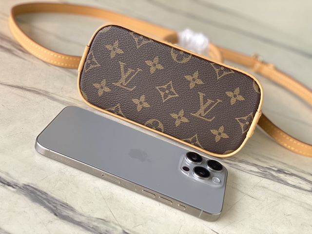 Louis vuitton original monogram canvas nano alma M82974 natural 