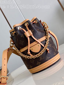 Louis vuitton original monogram canvas canoe bucket bag M83480