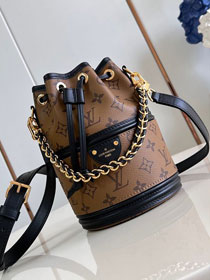 Louis vuitton original monogram reverse canoe bucket bag M83481