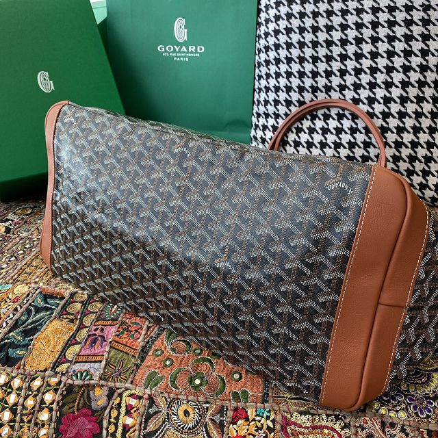 Goyard original canvas artois GM bag GY0107 tan