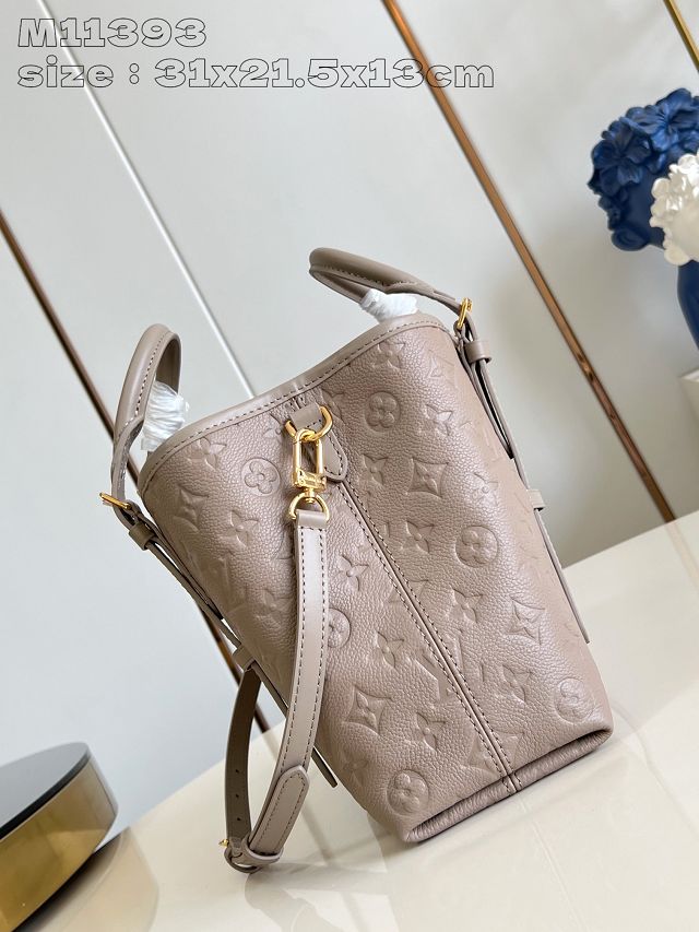 Louis vuitton original calfskin babylone tote pm handbag M11463 grey