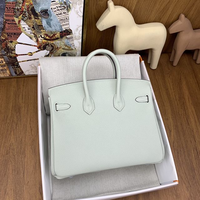 Hermes original togo leather birkin 30 bag H30-1 grey neve
