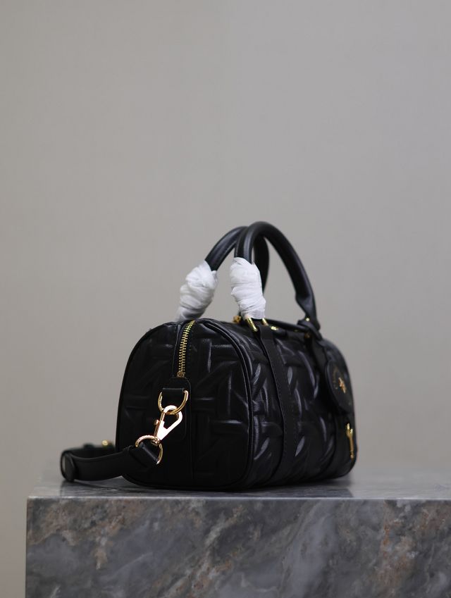 Dior original calfskin groove 20 bag M1364-2 black