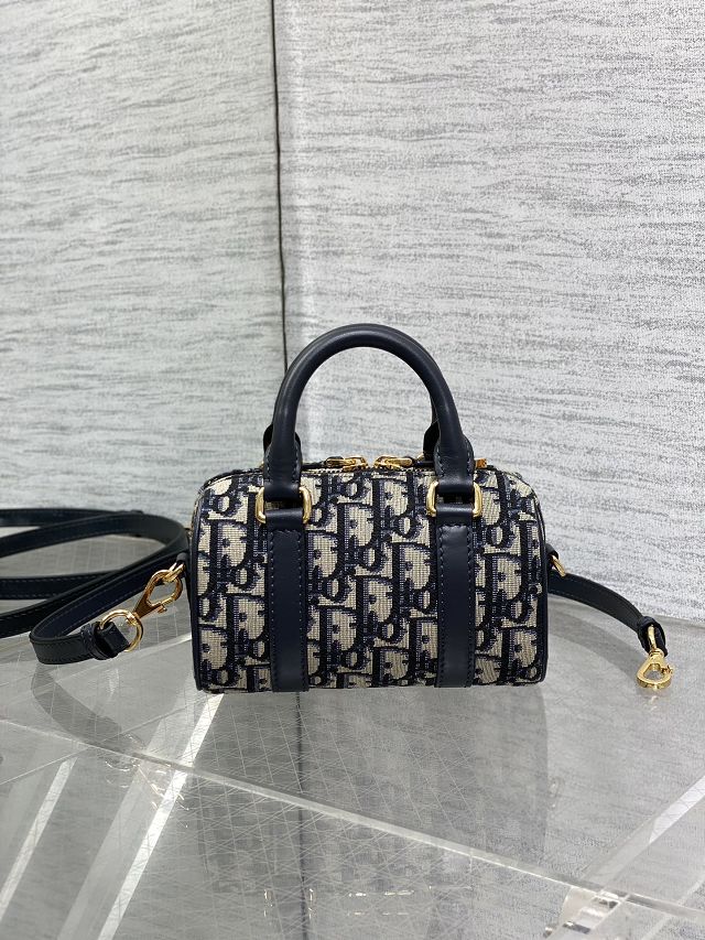 Dior original cotton groove 17 nano bag S4000 blue