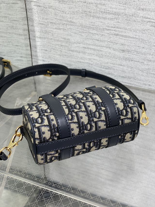 Dior original cotton groove 17 nano bag S4000 blue