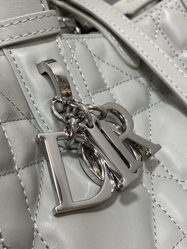 Dior original calfskin medium toujours bag M2821 cloud grey
