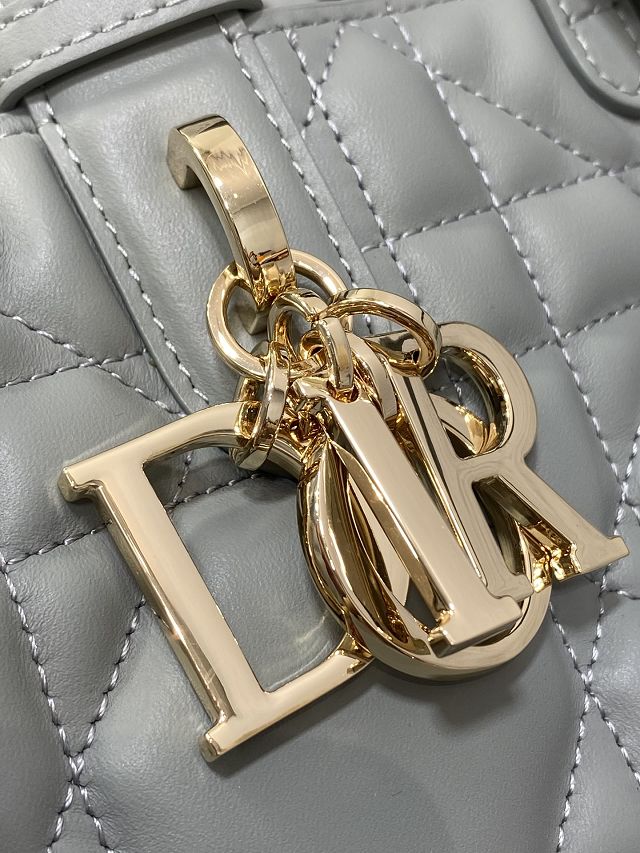 Dior original calfskin medium toujours bag M2821 stone grey