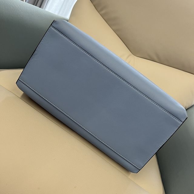 Loewe original calfskin cubi crossbody bag B906K70 light blue