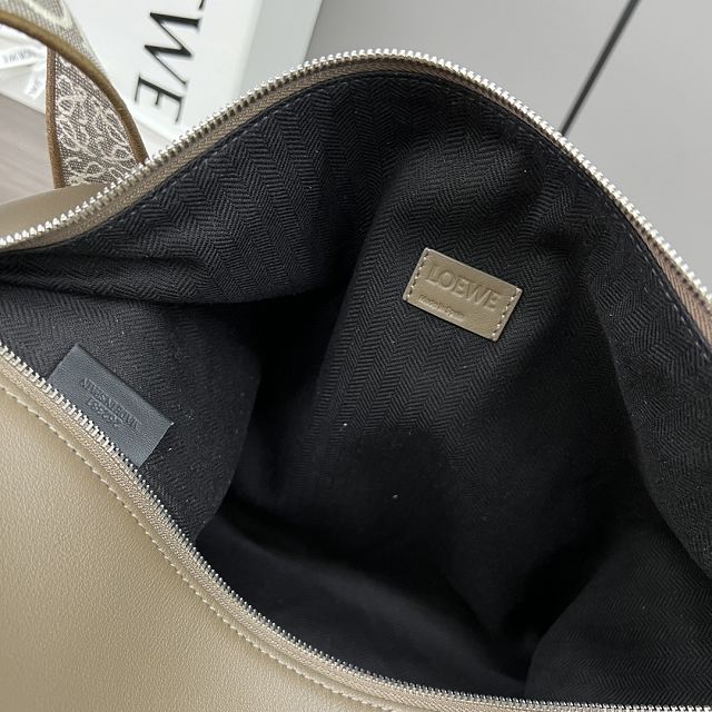 Loewe original calfskin cubi crossbody bag B906K70 olive
