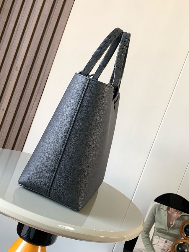 Loewe original calfskin  medium anagram tote bag A223T41 black