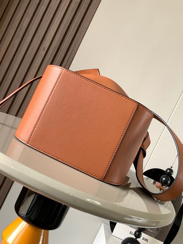 Loewe original calfskin small hammock bag A538H13 brown