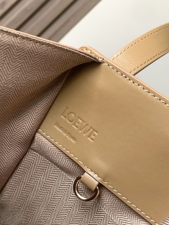 Loewe original calfskin small hammock bag A538H13 light green