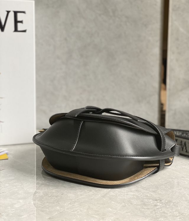 Loewe original calfskin small gate dual bag A650T20 black