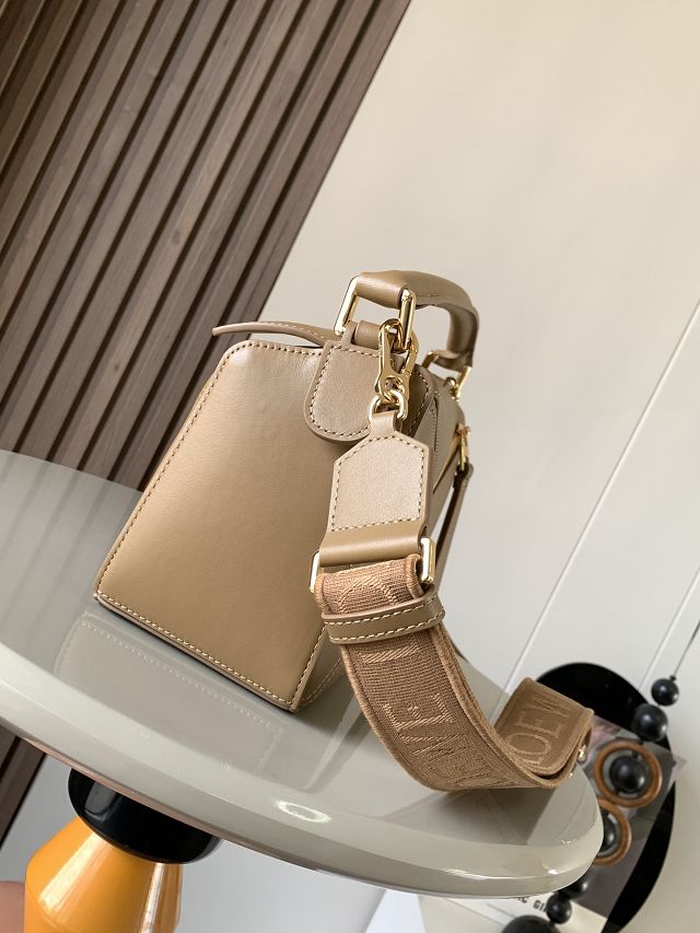 Loewe original calfskin small puzzle bag A510P60 apricot