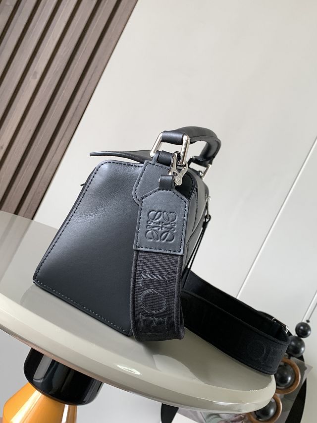 Loewe original calfskin small puzzle bag A510P60 black