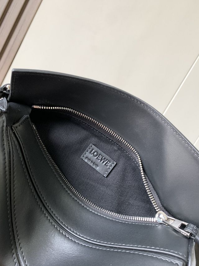 Loewe original calfskin small puzzle bag A510P60 black