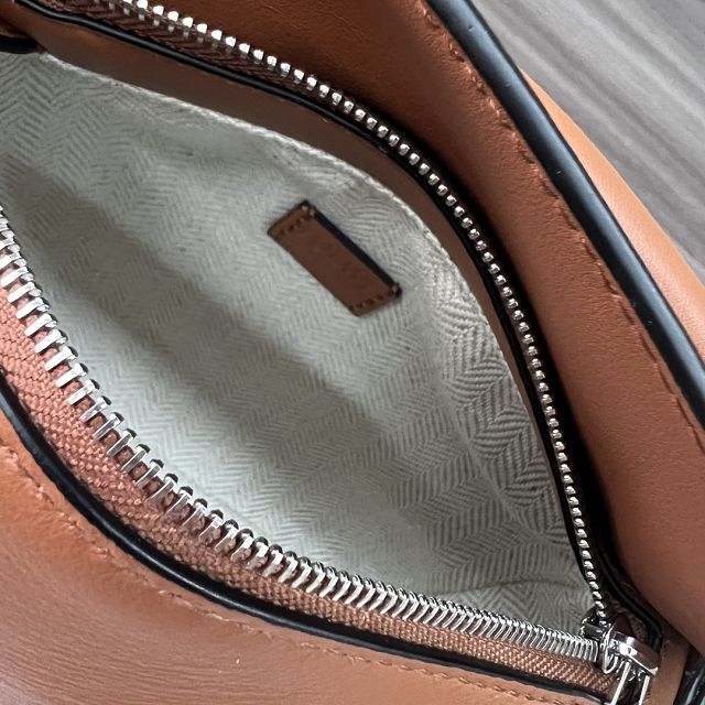 Loewe original calfskin mini puzzle bag A510P88 brown