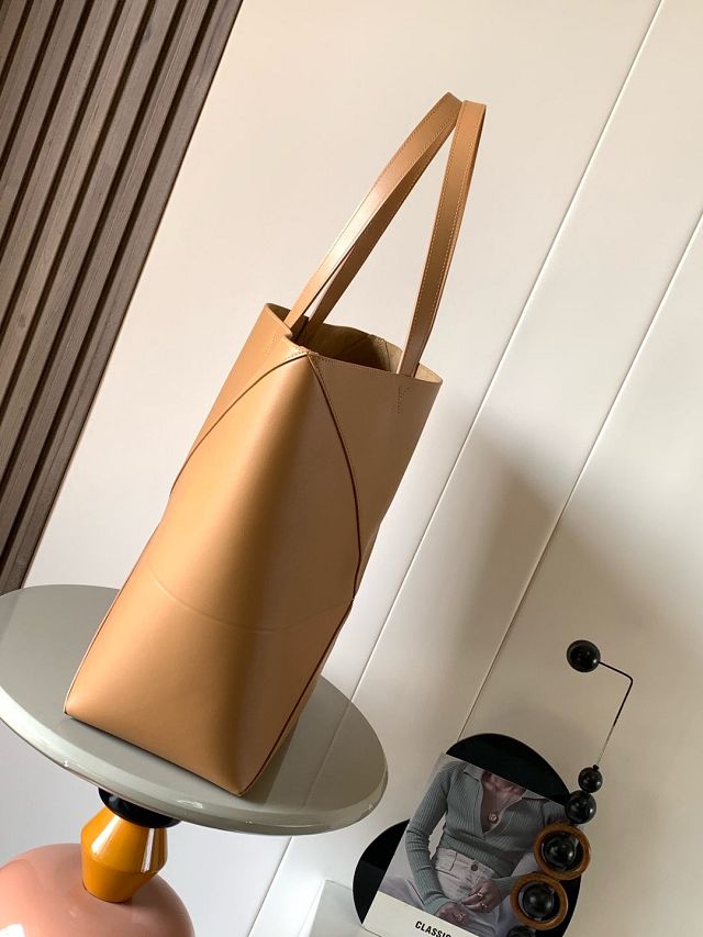 Loewe original calfskin large puzzle fold tote B933Q18 desert