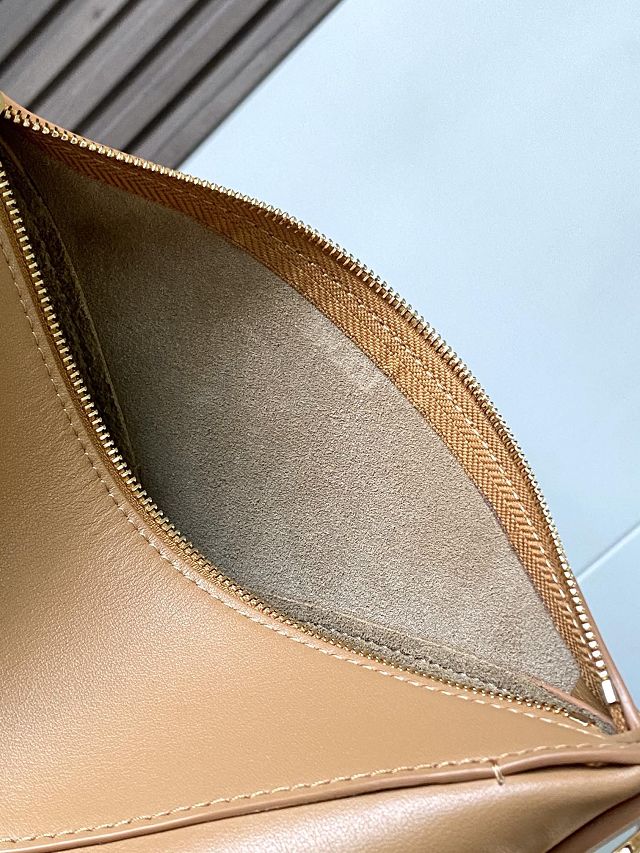 Loewe original calfskin puzzle fold pouch C510PT1 desert
