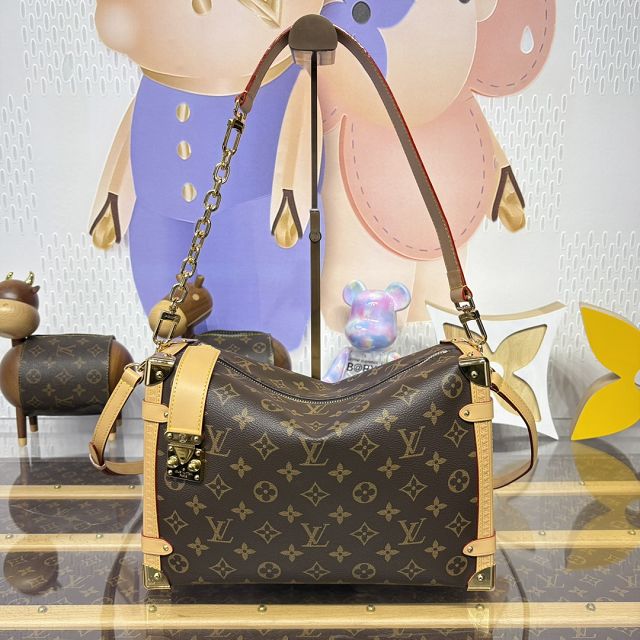 Louis vuitton original monogram canvas side trunk gm M14513