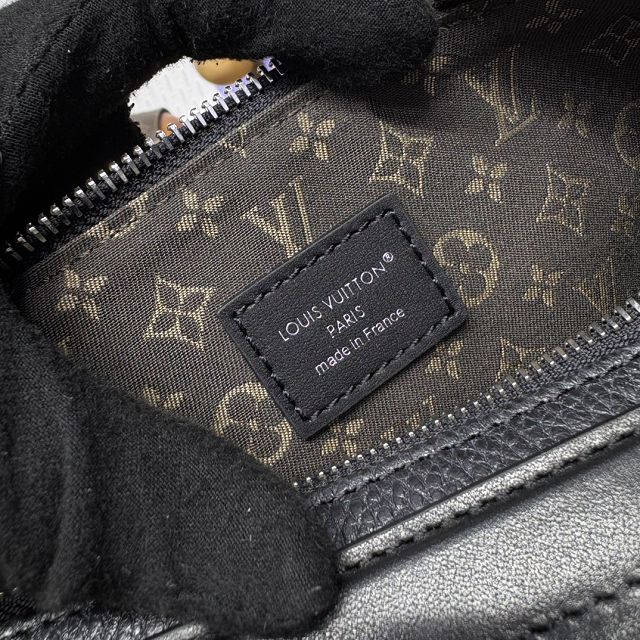 Louis vuitton original calfskin LV biker PM M14514 black 