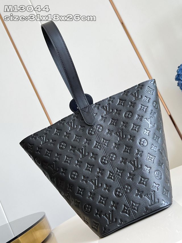 Louis vuitton original calfskin all in GM handbag M13044 black