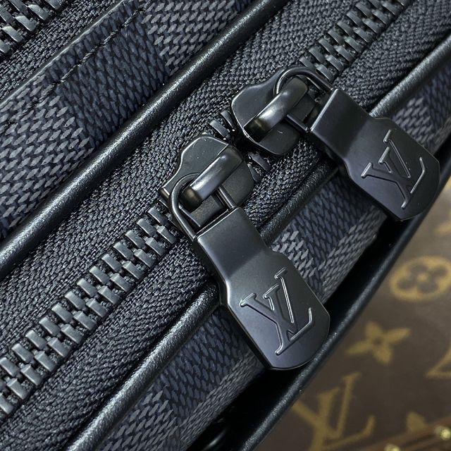 Louis vuitton original damier graphite nano alpha messenger bag N82541