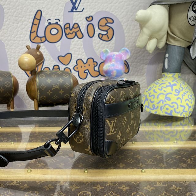Louis vuitton original monogram canvas nano alpha messenger bag M82543