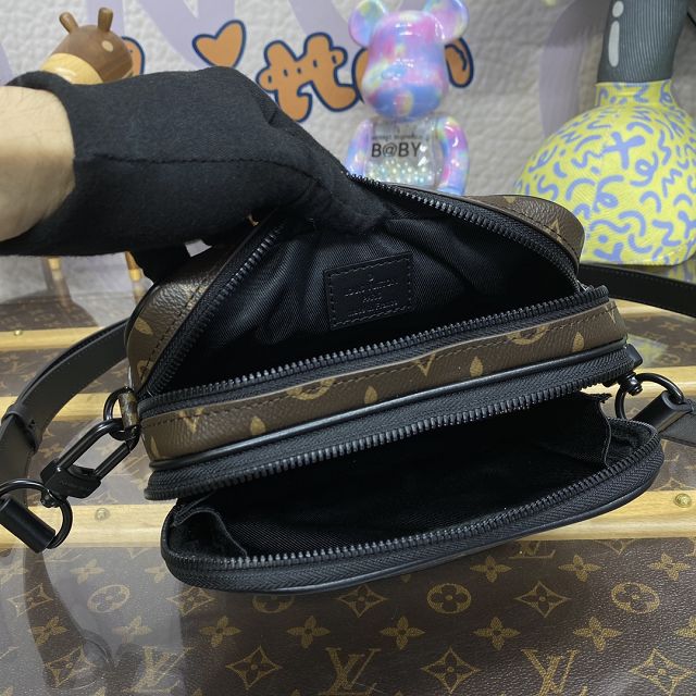 Louis vuitton original monogram canvas nano alpha messenger bag M82543