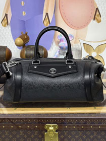 Louis vuitton original calfskin LV biker MM M14700 black
