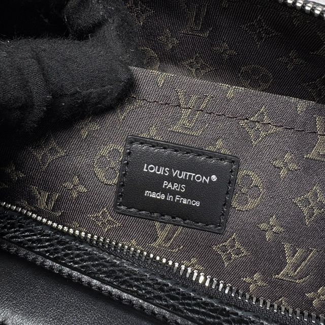 Louis vuitton original calfskin LV biker MM M14700 black