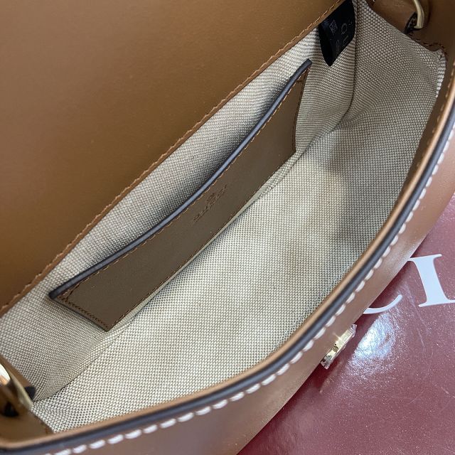 GG original canvas blondie small shoulder bag 815711 brown&white