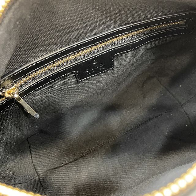 GG original canvas small shoulder bag 795168 black