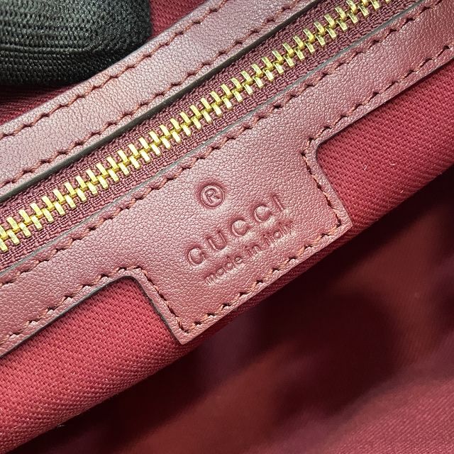 GG original canvas small shoulder bag 795168 red