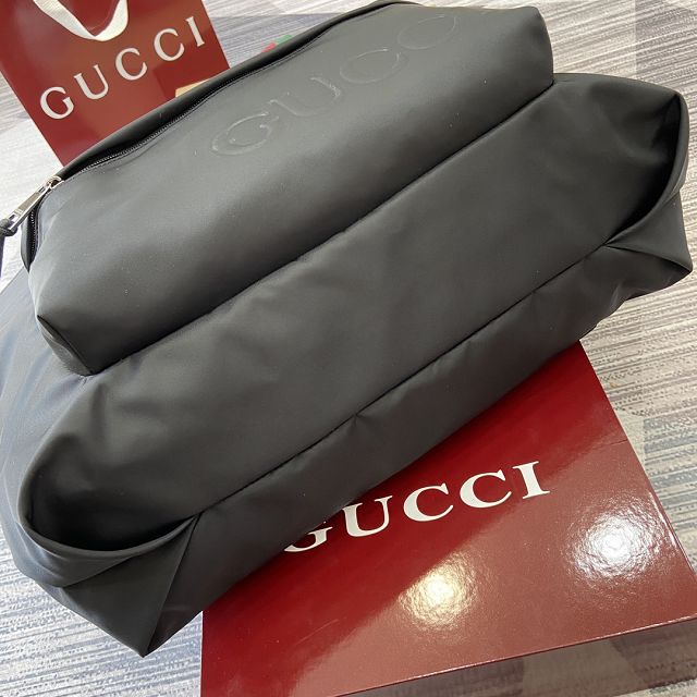 GG original nylon large tote bag 802172 black