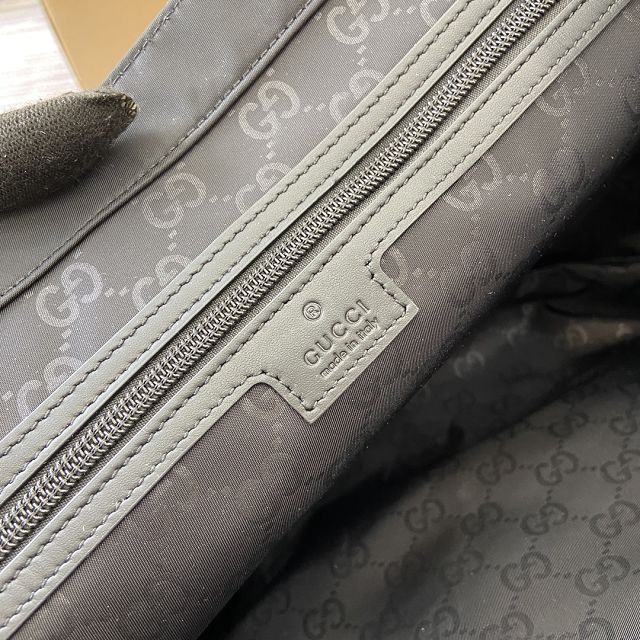 GG original nylon large tote bag 802172 black