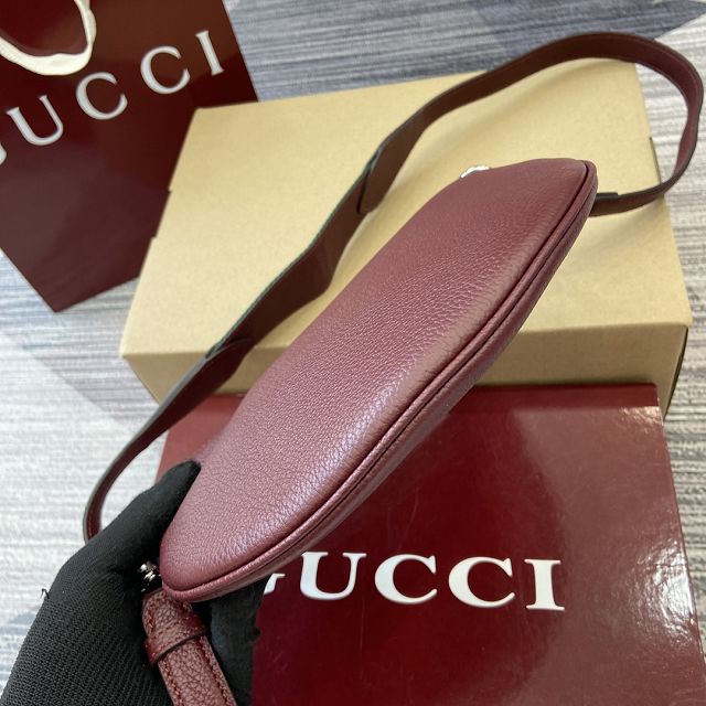 GG original calfskin B small bag 824529 bordeaux