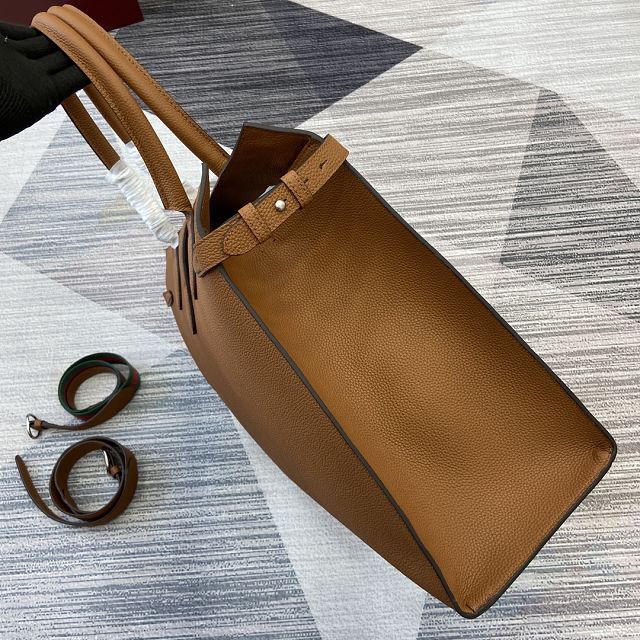 GG original calfskin large tote bag 796761 brown