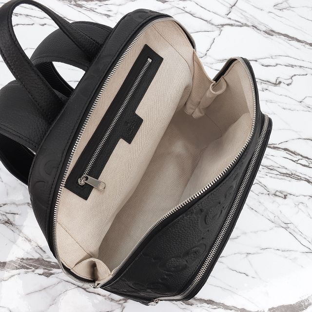 GG original calfskin medium backpack 766932 black