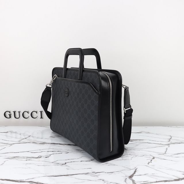 GG original canvas breifcase 700531 black