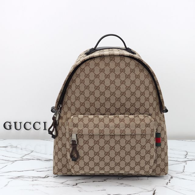 GG original canvas medium backpack 824624 beige