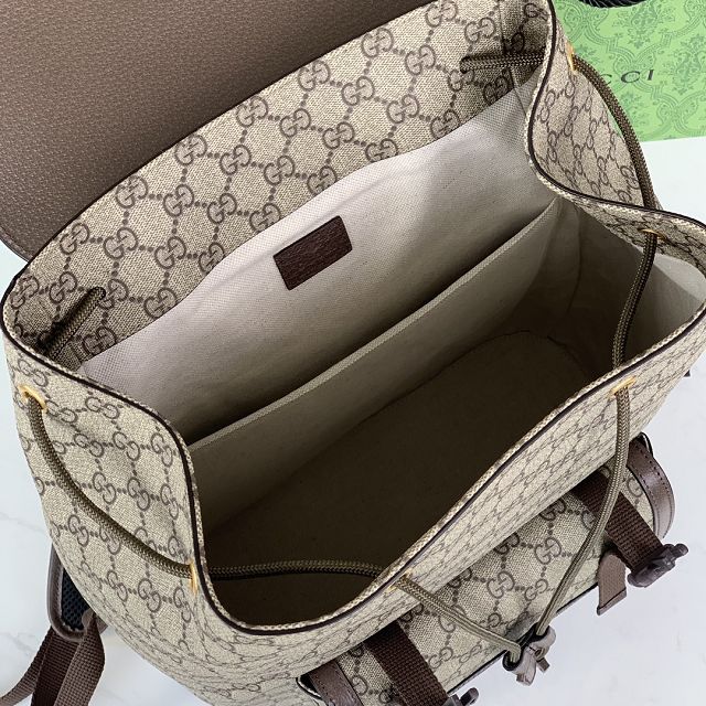 GG original canvas ophidia large backpack 792104 brown