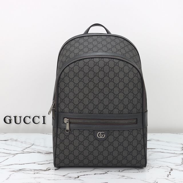 GG original canvas ophidia medium backpack 821938 grey