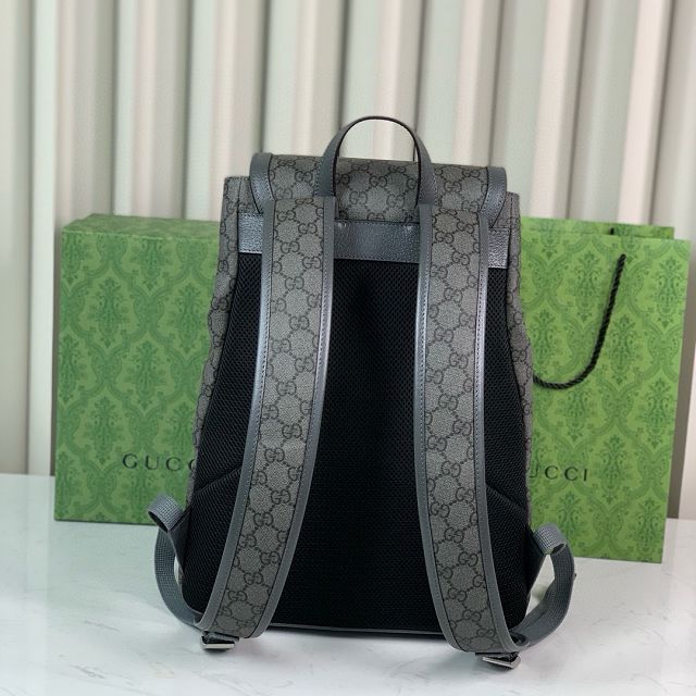 GG original canvas ophidia small backpack 792114 grey