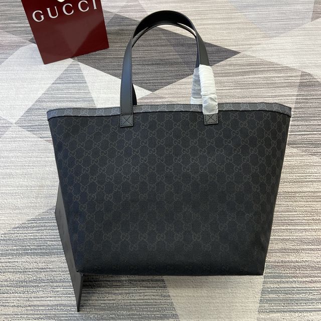 GG original canvas totissima medium tote bag 788203 black