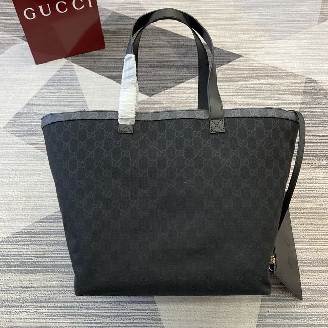 GG original canvas totissima medium tote bag 788203 black