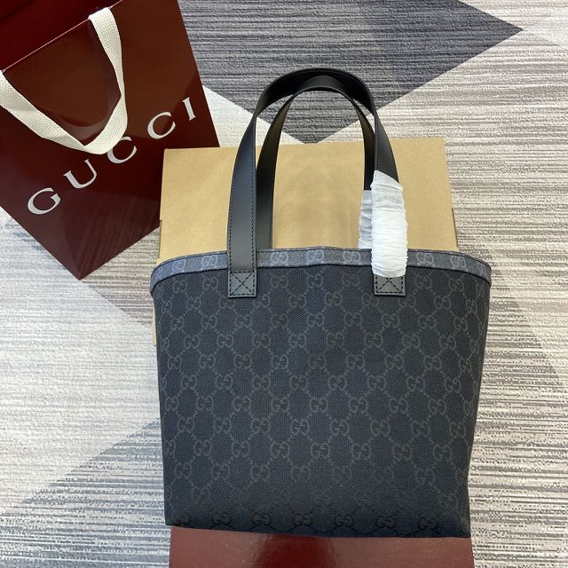 GG original canvas totissima small tote bag 788211 black