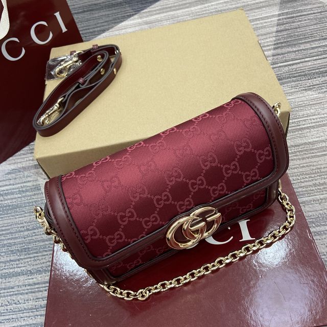 GG original canvas go small shoulder bag 826761 red