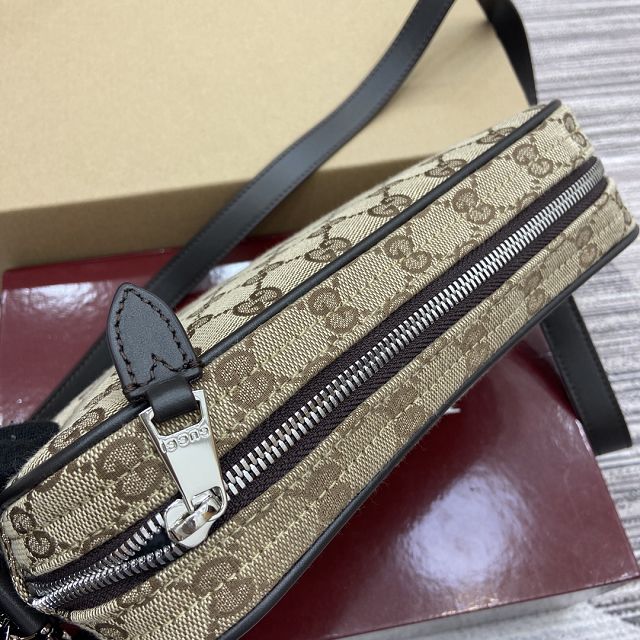GG original canvas small crossbody bag 834802 brown